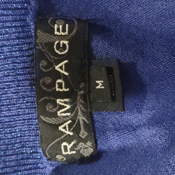 Beautiful of the shoulder purple top gently used - Picture 3 of 3